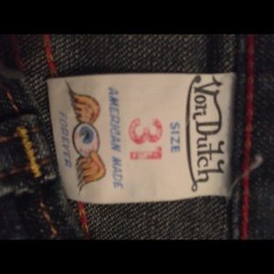 Von Dutch women’s Size 31 Cotton/Spandex jeans